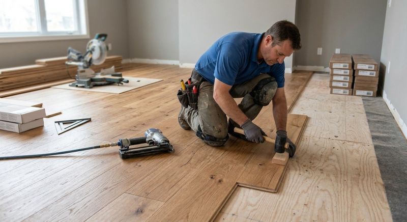 Hardwood Floor Installation in Laveen, AZ