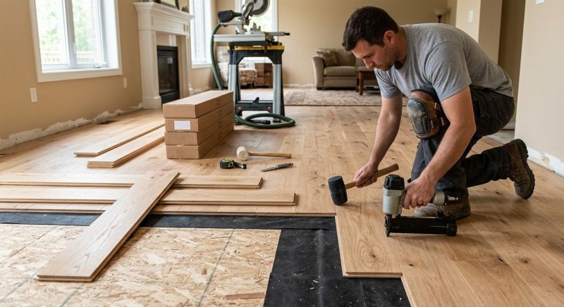 Hardwood Floor Installation in Laveen, AZ