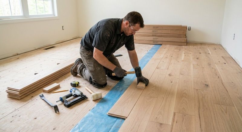 Hardwood Floor Installation in Gilbert, AZ