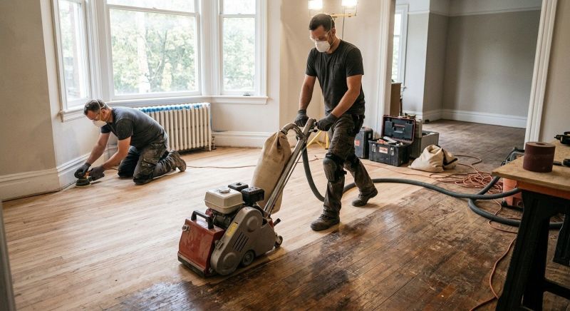 Hardwood Floor Renovation in Gilbert, AZ
