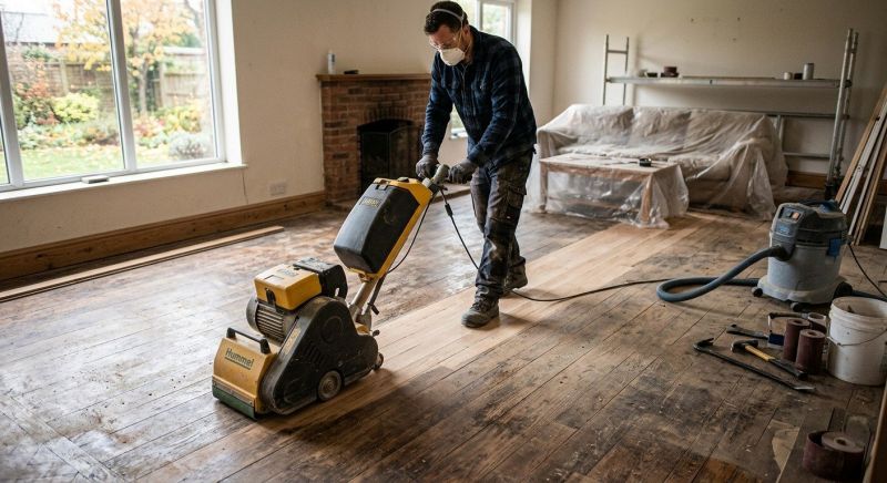 Hardwood Floor Renovation in Gilbert, AZ