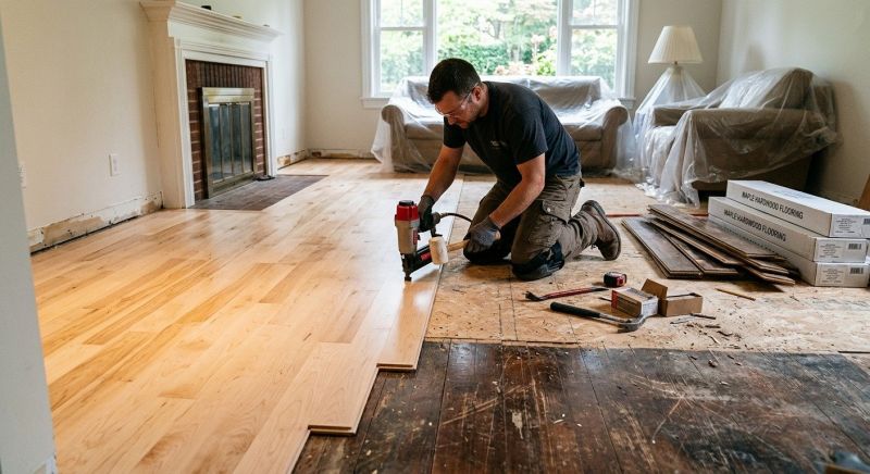 Maple Flooring Installation in Apache Junction, AZ