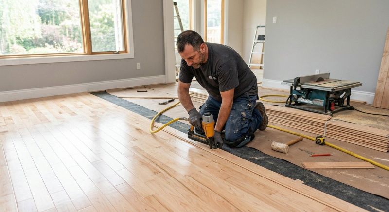 Maple Flooring Installation in Queen Creek, AZ