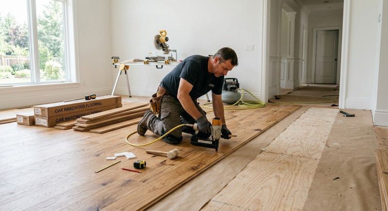 Oak Floor Installation in Chandler, AZ