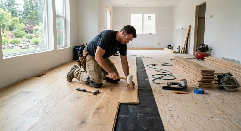Oak Floor Installation in Laveen, AZ