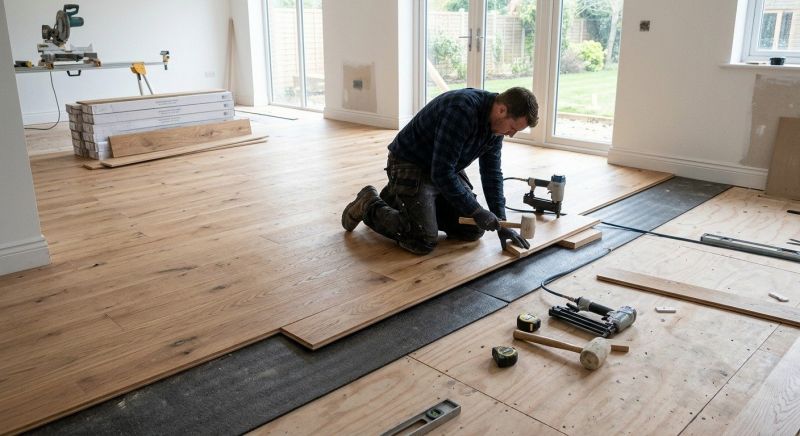 Oak Floor Installation in Maricopa County, AZ