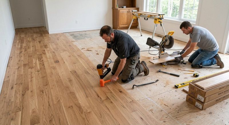 Oak Floor Replacement in Gilbert, AZ