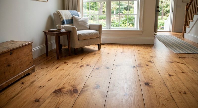 Pine Floor Installation in Gilbert, AZ