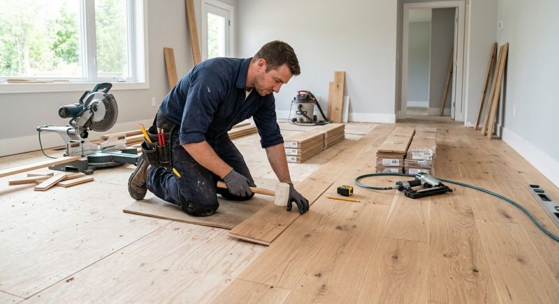 Plank Floor Installation in Gilbert, AZ