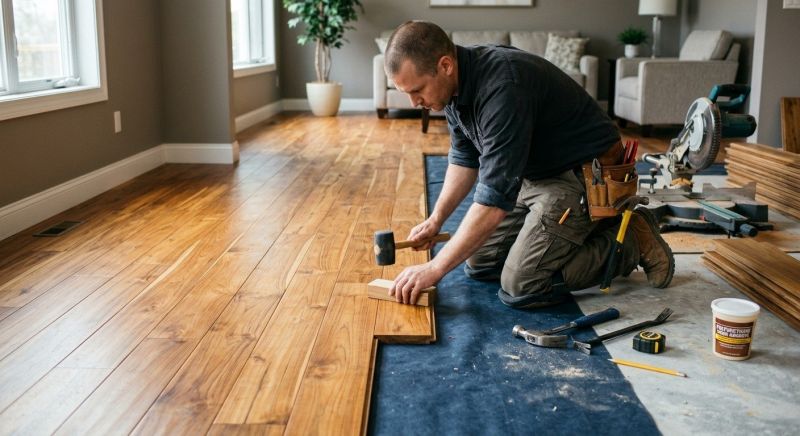 Teak Flooring Installation in Gilbert, AZ