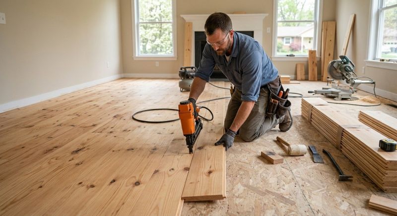 Teak Flooring Installation in Gilbert, AZ