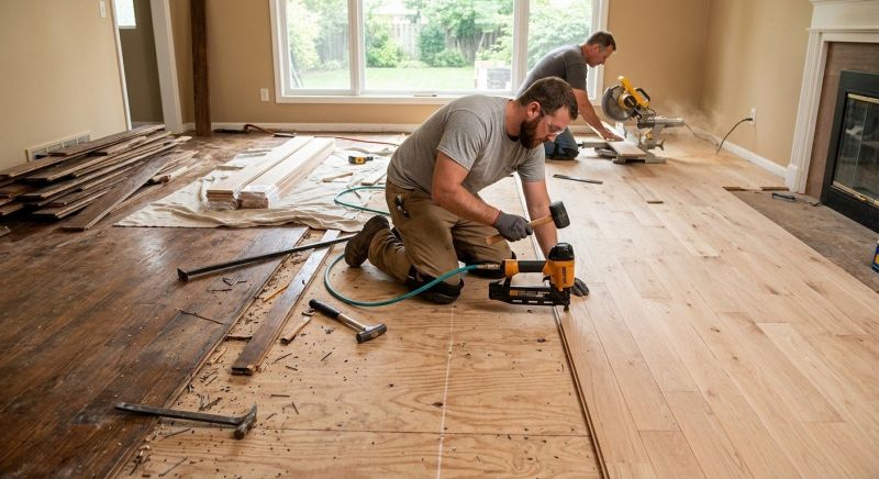 Wood Floor Replacement in Apache Junction, AZ