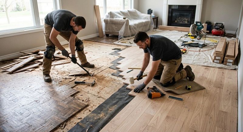 Wood Flooring Installation in Gilbert, AZ